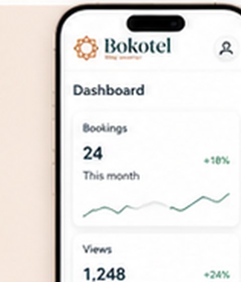 Bokotel owner dashboard