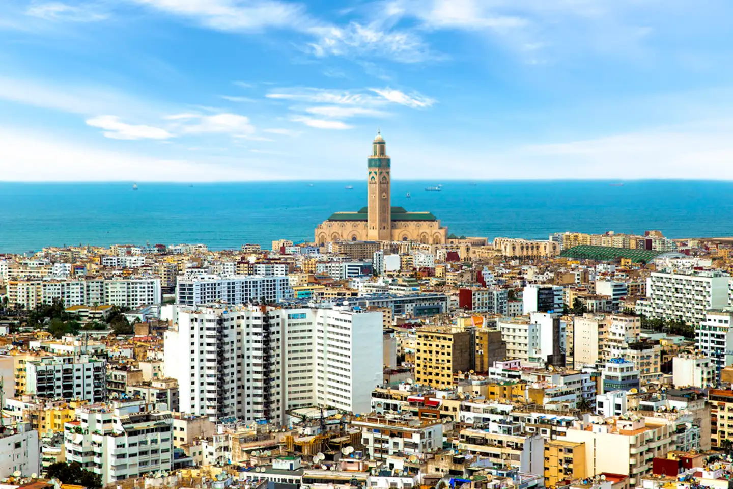 Vue de Casablanca