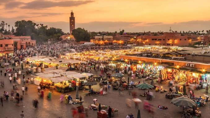 Vue de Marrakech