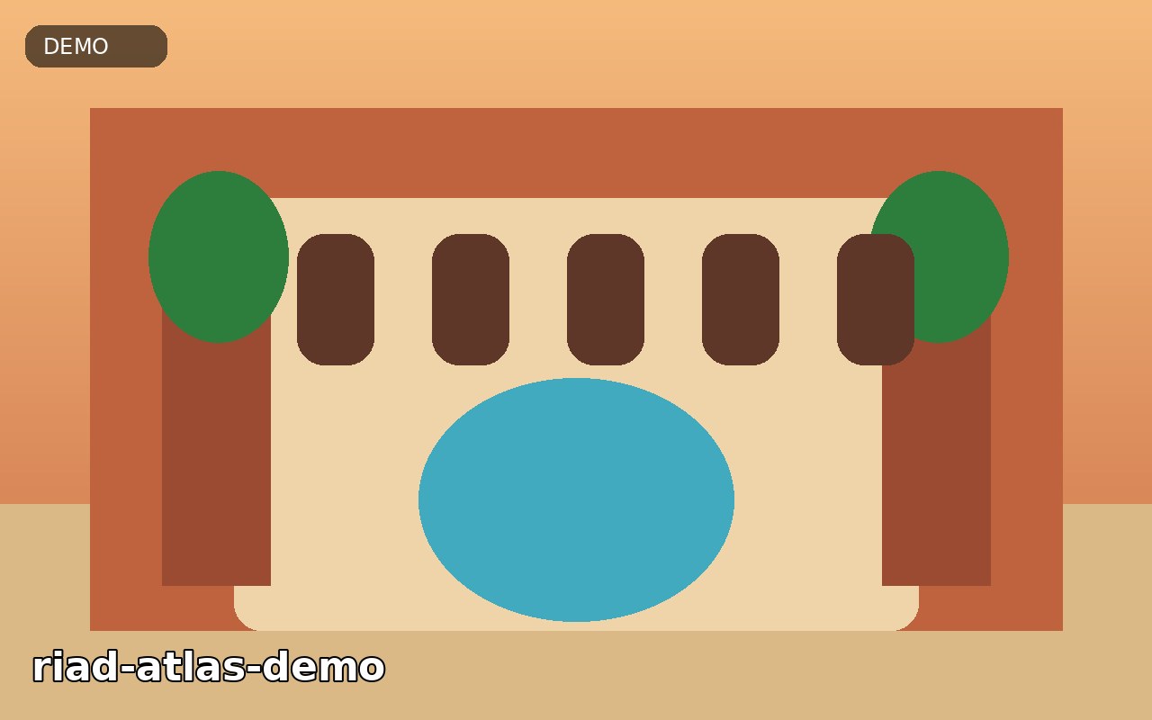 Riad Atlas Garden Demo